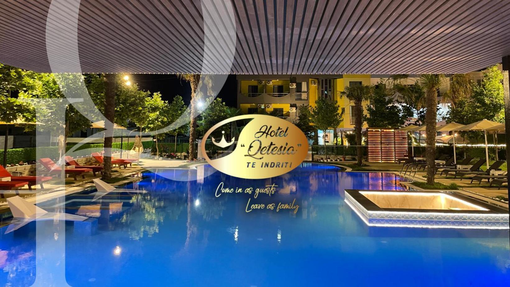 Hotel Qetesia-Te Indriti Velipoje Bagian luar foto